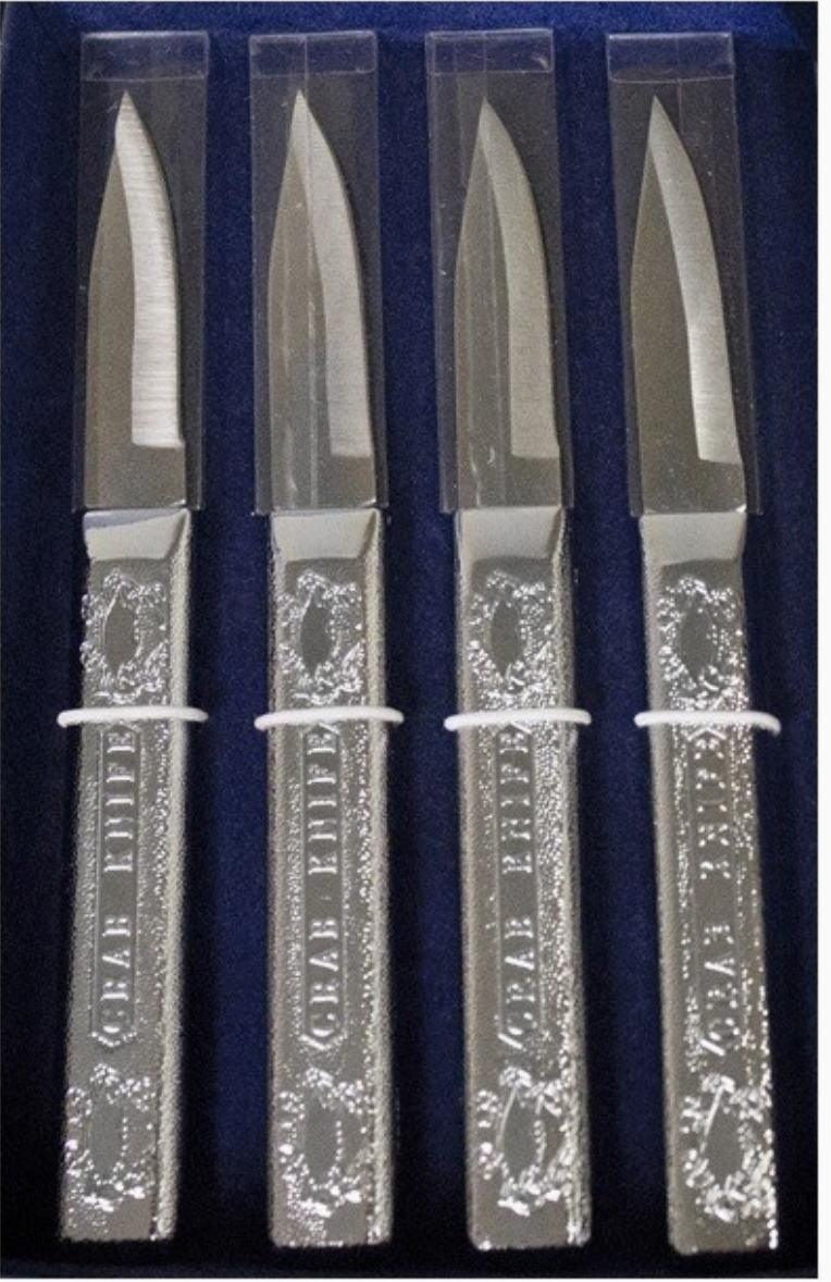 Crab Knife 4-Piece Gift Set